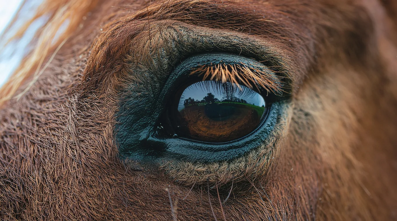 Un regard de cheval au E-Quitteam Emmanuel Quittet, Saint-Laurent